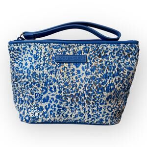 Fairy Sparkle‎ Coquette Vera Bradley Mesh Sequin Wristlet in Camocat Blue